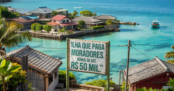 A ilha que paga moradores para viver lá: envelhecimento acelerado, casas vazias e bônus de até R$ 50 mil por recém-chegado
